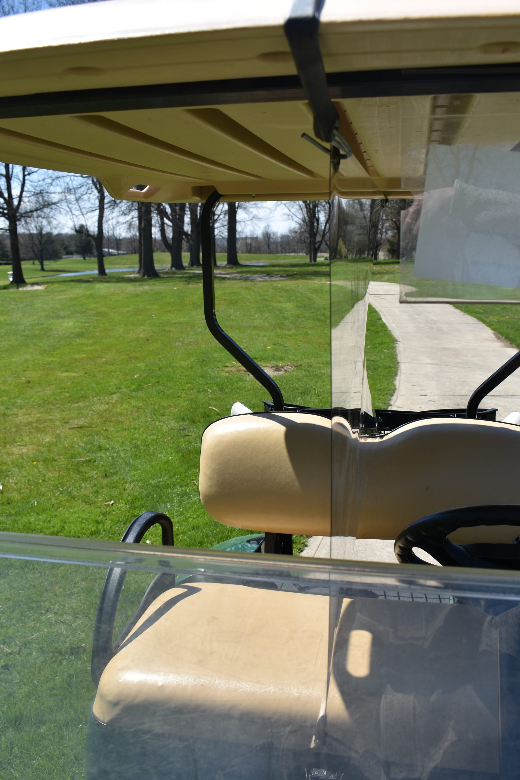 Golf Cart Partition - Front